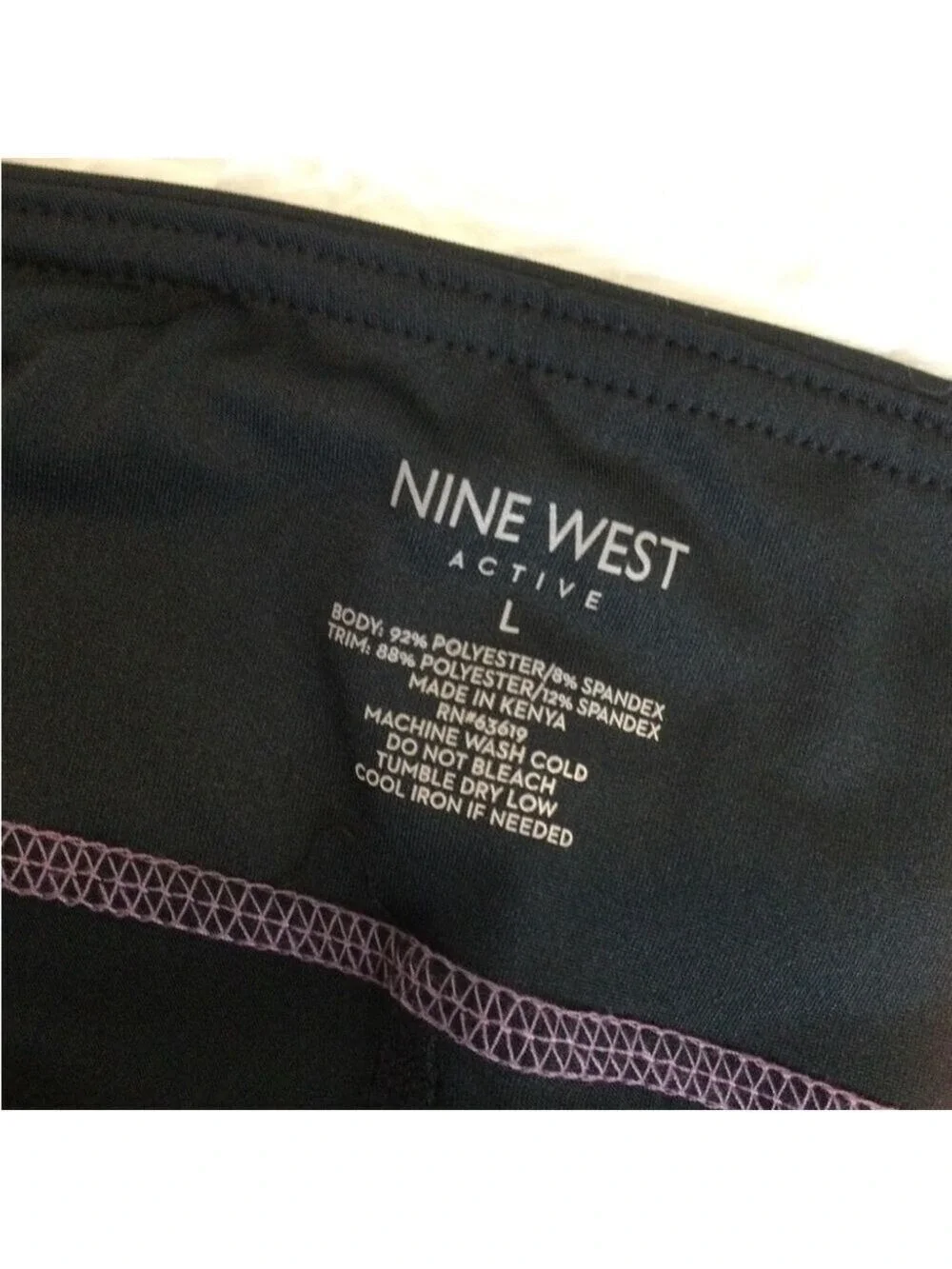 Nine West Active Skort with attached biker style short Woman's size L